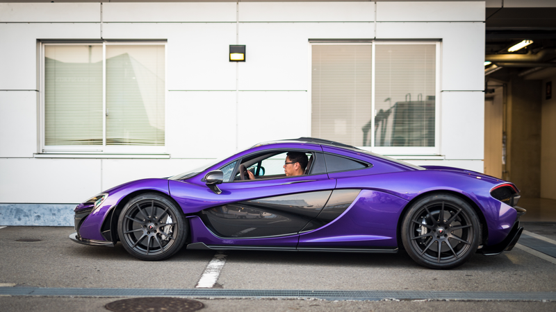 McLaren’s Mauvine Blue is one of the best colors they do